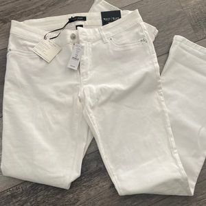 WHBM skinny flare jean